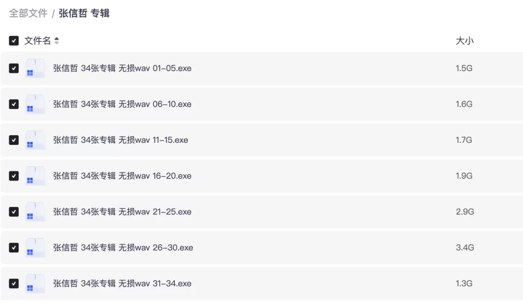 张信哲 34张专辑插图1